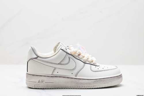 350 公司级Nike Air Force 1‘07 Lv8 原楦头原纸板 打造纯正低帮空军版型 专注外贸渠道 全掌内置蜂窝气垫 原盒配件 原厂中底钢印、拉帮完