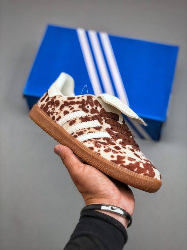 Adidas Samba Og 棕白斑马 Js3931 阿迪三叶草休闲板鞋尺码 36 36.5 37 38 38.5 39 40 40.5 41 42 42.5