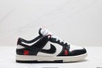 公司级Nike Dunk Low Retro “Diy”扣篮系列 复古低帮休闲运动滑板板鞋 采用脚感柔软舒适Zoomair气垫 有效吸收滑板等极限运动在落地时带