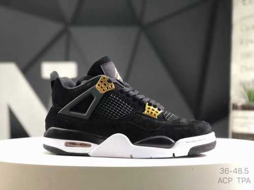 公司级带半码 乔丹 Air Jordan Aj4 Retro 大厂出品 原纸板楦头开发 定制优质皮料 完美鞋型匹配公司货 正确Tpu鞋舌锁扣 最新原厂底模 大底