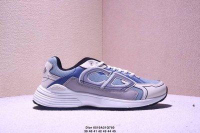dior 迪奥 高奢品牌 彰显高级气质 Dior 运动鞋低帮系列复古休闲鞋时尚慢跑鞋厚底老爹鞋圆头系带 运动跑鞋 生活休闲鞋 男款 时髦单品 时尚百搭 复古老爹