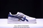 亚瑟士 Asics Japan S中性学院系列 低帮复古厚底增高休闲运动板鞋 软质牛培皮鞋面 货号： 1A173 尺码：如图 Xm0114Q050