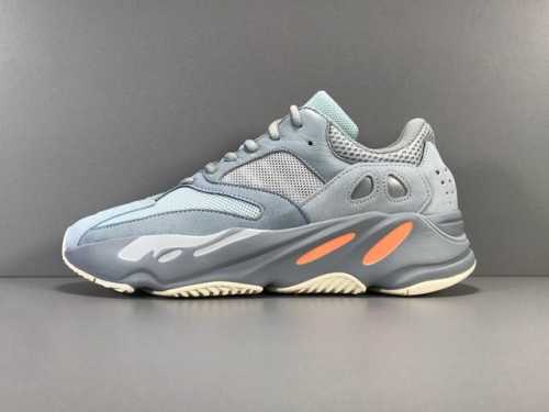 渠道优势，！ Og版：椰子700 灰粉 Yeezy Boost 700 Inerti，“老爹鞋 货号：Eg7597，尺码：36-48，实拍细节素颜呈现！