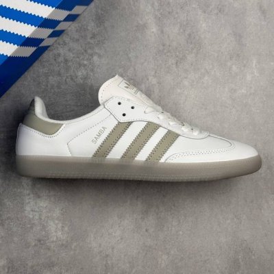 本地180 核心私 阿迪达斯/三叶草Adidas Originals Samba Og桑巴舞系列绅士德训足球风百搭低帮休闲运动板鞋 #男女鞋半码制#采用荔枝纹纤