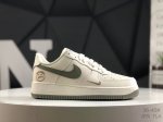 nike Air Force 1 Low 07 黑棕 原楦头原纸板 打造纯正低帮空军版型专注外贸渠道 原盒配件 原厂中底钢印、拉帮完美 货号：Df0 007 尺