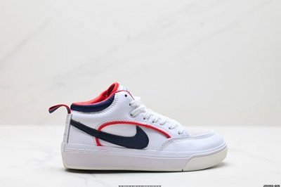 真标nike Sb React Leo 冬季新款复古中帮滑板鞋休闲运动鞋 货号:Dx436 02 尺码:36 36.5 37.5 38 38.5 39 40 4