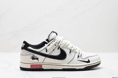 公司级Nk Dunk Low Retro “Diy高端定制” 低帮休闲运动板鞋 原装头层材料 用料绝不含糊 独家版型蒸餾加工帶來的是更好的视觉和脚感体验 清洁度
