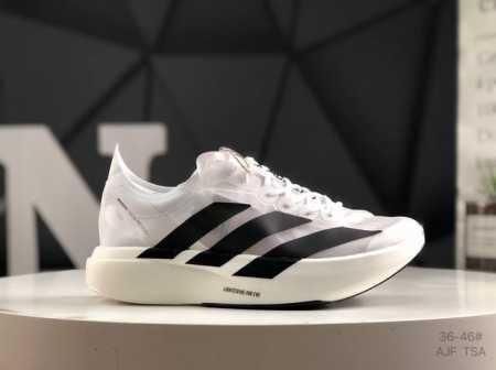 阿迪达斯 Adidas Adizero Eva Sl M Black White 零度进化版系列低帮轻便透气竞速休闲运动慢跑鞋“网织黑白”Ih5564 相信大家 - 点击图像关闭