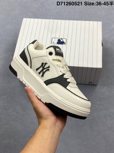 公司级Mlb Chunky Liner Denim 潮流百搭 厚底增高 牛仔舒适休闲鞋 防滑耐磨 低帮 老爹鞋 货号:3Asxd015N 尺码:36 36.5