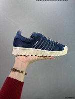 Neighborhood × Clot X Adidas Originals Superstar 防滑耐磨 低帮 板鞋 男女同款 黑色 陈冠希回归Adidas，