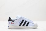 公司级阿迪达斯Adidas三叶草 Originals Superstar贝壳头系列低帮经典百搭休闲运动板鞋 货号:Jr8036 尺码:35 36 36.5 37