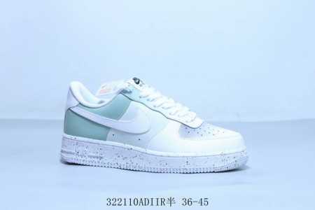 270 耐克 Nike Air Force 1 Af1耐克 低帮 空军一号休闲板鞋 白绿 货号 Mm6023-336 322110Adiir半 36-45 - 点击图像关闭