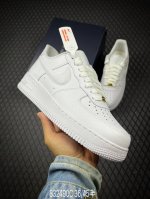 C Nike Air Force 1 Low 全白荔枝纹金扣 空军一号低帮运动休闲板鞋 官方同步 原装级别 原楦头原纸板 打造纯正空军版型#专注外贸渠道 全掌内