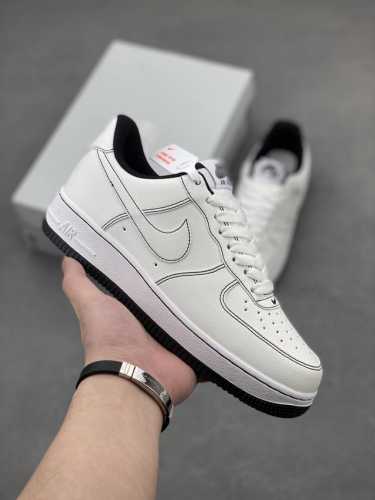 超级福利 核心放店 无敌性价比 最强销量性价比版本 Nk Air Force 1 空军 客供模具、原材料，原楦头纸板 防尘纸 原厂鞋带+Rfid环扣 平台专供版