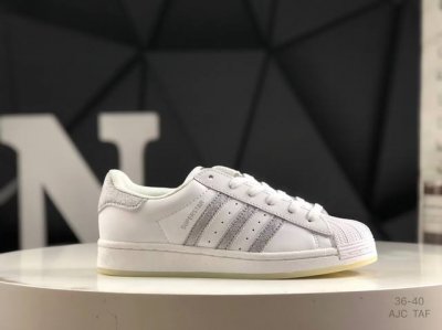 140 阿迪达斯Adidas Superstar 贝壳头经典百搭休闲板鞋 货号：Ho3727 尺码：36-40 Ajc Taf