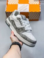 公司级全新Lv路易威登Louis Vuitton Trainer Sneaker Low休闲运动文化百搭板鞋 尺码:如图 编码：04Hyd329A12