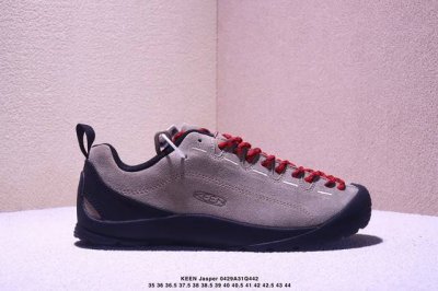 keen Jasper 圆头系带 减震防滑耐磨 低帮 户外功能鞋 女款 银貂色出货了35-44带半码 Xm0429Q442
