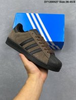 neighborhood X Adidas Originals superstar 联名贝壳头 时尚复古 耐磨轻便 低帮 板鞋 复古三叶草防滑透明橡胶板鞋经典运
