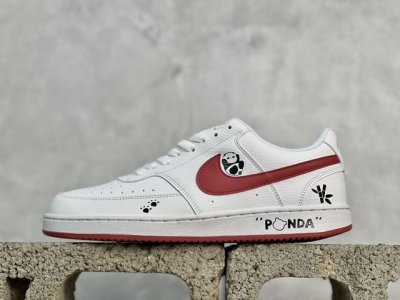 独一无二 全网首发 Nike Court Vision Okhr 墨竹熊猫 星之禾 特殊手绘 官方原版原盒 双重盒中盒 该定制球鞋选用原鞋款nike Court