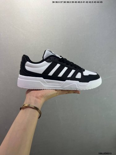 adidas Lite Baller 经典复古休闲 防滑透气 低帮 板鞋 男女款36-45 Id：106Jjd0513