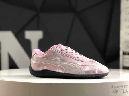 puma 彪马 男女鞋半码制 采用环保绒面革鞋面材质 外置轻量耐磨橡胶大底薄底鞋成为潮人必备彪马 puma Speedcat Ls Yellow Black 极 - 点击图像关闭