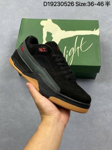 耐克 Nike 乔丹 Jordan Flight Court 时尚休闲 防滑耐磨 低帮运动鞋 复古篮球鞋 男女同款 Jordan 新鞋型 又来了 新配色曝光 滑