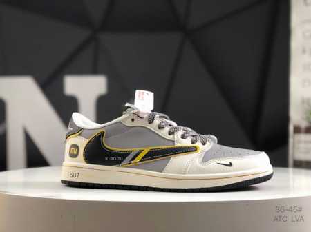 公司级带半码 耐克 Nike Air Jordan 1 Low Og Sp Aj1 乔1 低帮潮流运动休闲板鞋。Aj1 低帮拼接 完美版型真头层牛皮# 内置缓震 - 点击图像关闭