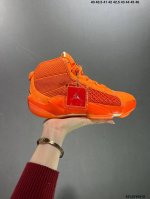 公司级aj36 蓝色 网面 Air Jordan 36 篮球鞋 这款air Jordan Xxxvi产品采用白色鞋面，采用网眼和皮革混合制成，下方隐藏着彩色图案