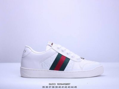 小红书爆款 GUCCI古琦 明星同款 新款时尚百搭休闲款 鞋面走线精整 清晰质感 原单品质 采用家族工艺 高端时尚 简约大气 防滑舒耐磨 XM1031Q657
