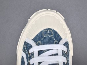 渠道优势 莞产 古驰 Gucci古驰 圆头系带厚底 低帮 帆布鞋 女款 尺码 35 36 37 38 39 40