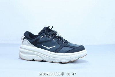 hoka One One M Bondi B3 机能轻量缓震网面增高越野男女跑步鞋 510570Ddeeu半 36-47
