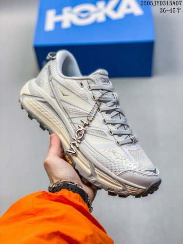 hoka Mafate Speed 2 超轻厚底轻量山地跑步鞋 原装轻量化材料Fresh Foam 超轻量中底全部用料过3C认证 滚动平衡科技减少33%能量消耗