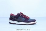耐克 Nike Sb Dunk Low Pro 复古低帮 休闲运动滑板板鞋 黑红 货号 Fz1289-200 410270Adtoi半 36-45