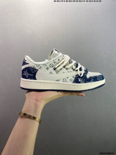 公司级Nike Air Jordan 1 Low 定制配色 定制Aj联名-高端定制 低帮复古文化板鞋 #定制鞋盒 大厂纯原品质出货 超高清洁度 皮料切割干净无任