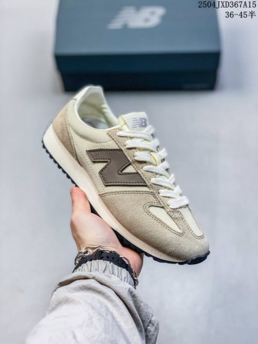 New Balance Nb 471织物牛剖层革 复古时尚防滑耐磨 低帮生活休闲鞋男女同款米紫 货号：U471Ai 鞋码：36-45半码 编码：04Jxd367