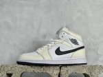 福利特价 Air Jordan 1 Mid Aj1 乔1 中邦文化休闲板鞋 #市售最高品质 原鞋开发 大厂代工流水线打造 公司货既视感 细节随意对比 尺码：36
