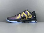 渠道优势，！ S2版 科比5 Nike Kobe 5 Protro“Year Of The Mamba”时尚舒适 防滑耐磨 低帮 篮球鞋 男款 黑紫金 货号ib