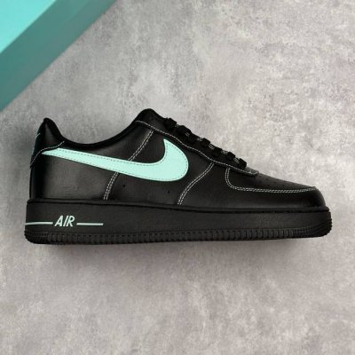 本地 核心私 公司级Nike Air Force 1 Low 蒂夫尼 配色 空军一号低帮休闲板鞋 定制皮料 原楦头原纸板 纯正版型 内置全掌气垫 货号：Hq20