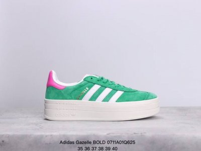 真标阿迪达斯adidas Gazelle Bold 低帮复古百搭休闲运动板鞋 货号:Ig3136 尺码:35-40 Xm0711Q625