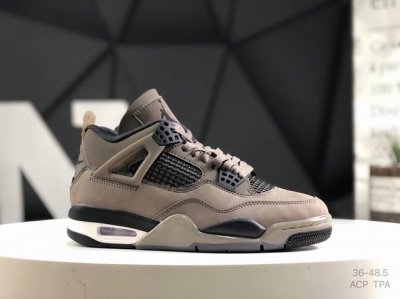 公司级带半码 Air Jordan Aj4 Retro 大厂出品 原纸板楦头开发 定制优质皮料 完美鞋型匹配公司货 正确Tpu鞋舌锁扣 最新原厂底模 大底卡色咬