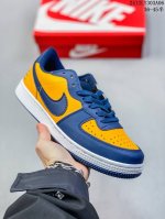 耐克 Nike Terminator Low 耐克终结者系列低帮滑板鞋 黄蓝密歇根 舒适 百搭 防滑耐磨复古板鞋。忠于原版，延续经典。采用耐穿舒适的利落皮革，助