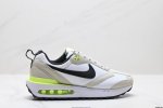 公司级Nk Air Max Dawn 黎明系列低帮气垫百搭休闲运动慢跑鞋 采用柔软翻毛皮和透气梭织材料打造利落鞋面 中底和鞋跟融入现代感线条设计 兼具复古风格与
