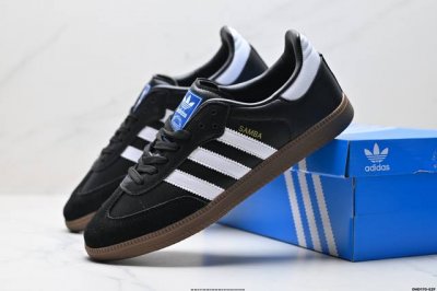 170 真标阿迪达斯三叶草Adidas Originals Samba Og 桑巴舞系列绅士德训足球风百搭低帮休闲运动板鞋 货号:Gw3159 尺码:36 36
