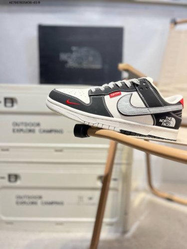 Nike Sb Dunk Low“北面联名” 周年高端定制 低帮休闲板鞋 定制鞋盒 超高清洁度 皮料切割干净无任何毛边 细节完美Cs1688 Ae7661605