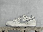 nk Sb Dunk Low Lv联名-绑带米白灰勾 周年高端定制 低帮休闲板鞋 Sj2068-245 #定制鞋盒 大厂纯原品质出货 超高清洁度 皮料切割干净无
