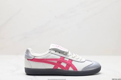 公司级亚瑟士 Onitsuka Tiger Tokuten 复古低帮休闲跑鞋 实拍首发 鞋跟 鞋舌处印有鬼塚虎特有的品牌logo标志 提升品牌的认知度 柔软内里