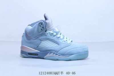 290 耐克 Aj5 乔5 Air Jordan 5 Retro "冰蓝" Aj5 乔5 121240Hiqqt半 40-46