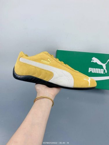 公司级puma Speedcat Og彪马 防滑耐磨生活休闲 运动鞋 极速赛车系列 复古运动休闲跑鞋 充正版本 鞋面设计轻量透气 提供了舒适性和穿着感受 柔软内