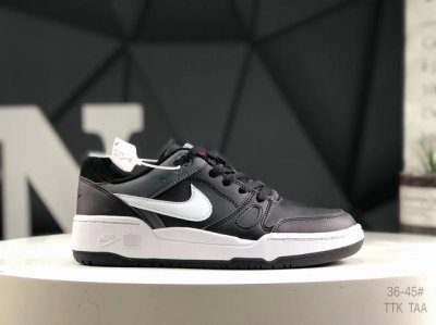 真标带半码Nike耐克男女Full Force Low运动休闲鞋子复古低帮板鞋Fb1362-001 尺码：如图所示 Ttk Taa