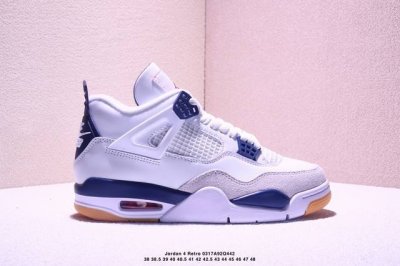 380 公司级带半码Nike Air Jordan 4 Retro 外贸订单Aj4 超强回馈 口碑大厂出品 原纸板楦头开发 定制优质皮料 完美鞋型匹配公司货 正